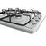 Thumbnail Hisense GM642XSUK 58cm Gas Hob Stainless Steel | Atlantic Electrics- 39477896216799