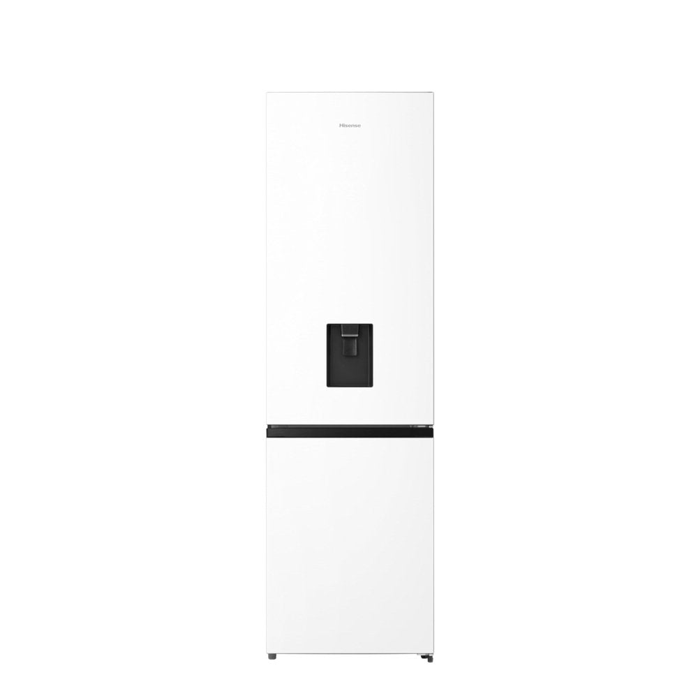 Hisense RB435N4WWE 65cm Frost Free Fridge Freezer 2m St/St NP Water E - White | Atlantic Electrics - 40157504536799 