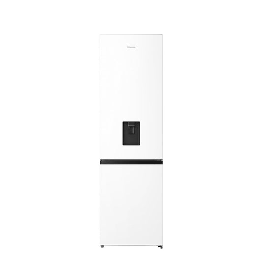 Hisense RB435N4WWE 65cm Frost Free Fridge Freezer 2m St/St NP Water E - White | Atlantic Electrics