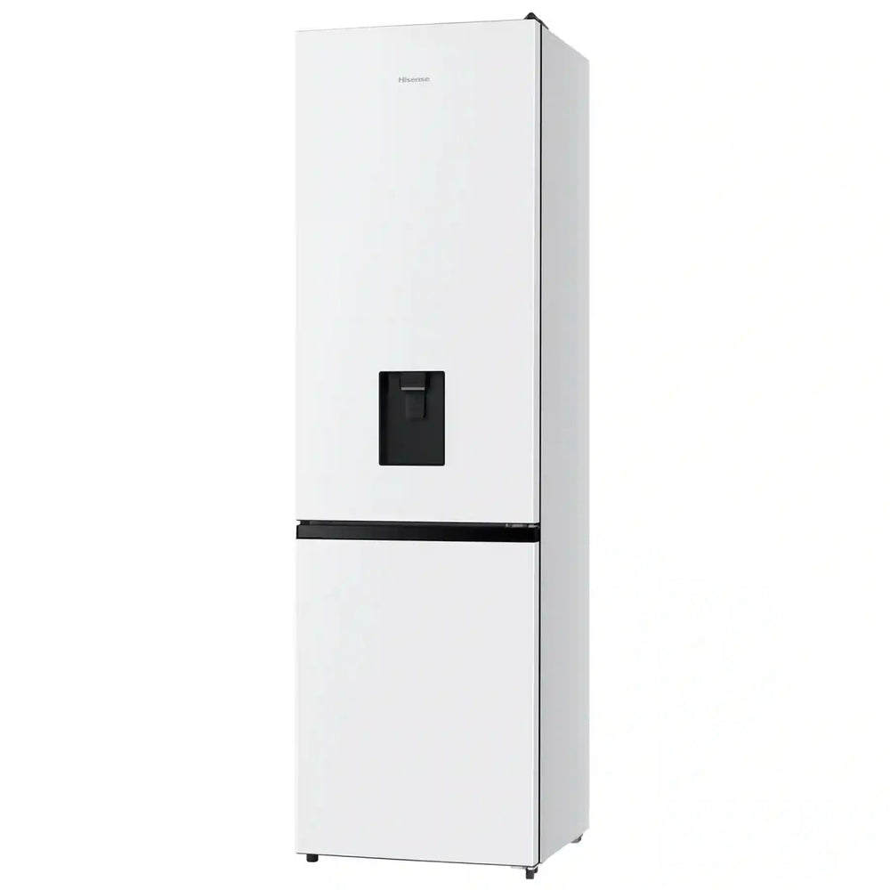 Hisense RB435N4WWE 65cm Frost Free Fridge Freezer 2m St/St NP Water E - White | Atlantic Electrics - 40452160848095 