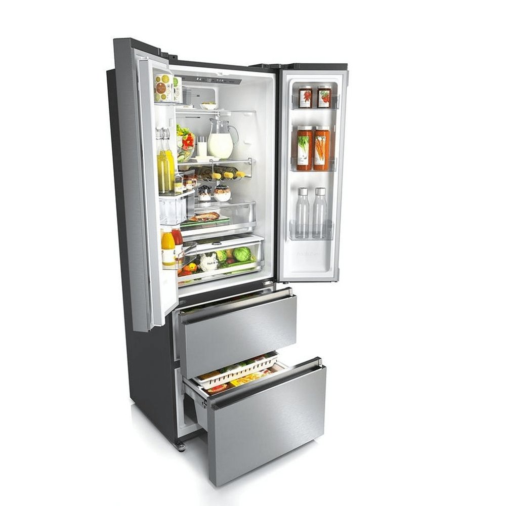 Hisense RF632N4WIF 70.4cm Frost Free Fridge Freezer Stainless Steel | Atlantic Electrics - 39477900607711 