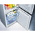 Thumbnail Hisense RIB312F4AWF 240 Litre Intergrated Frost Free Fridge Freezer, 54cm Wide - 39477901099231