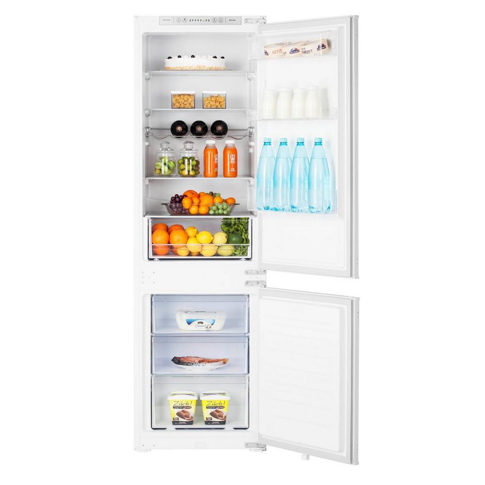 Hisense RIB312F4AWF 240 Litre Intergrated Frost Free Fridge Freezer, 54cm Wide - White | Atlantic Electrics - 39477900738783 