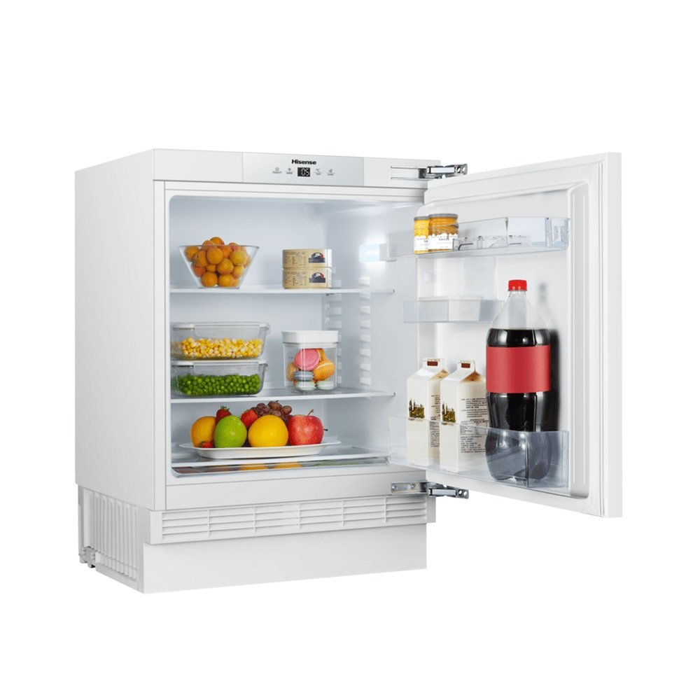 Hisense RUL178D4AW1 59.5cm Integrated Undercounter Fridge White | Atlantic Electrics - 39477901492447 