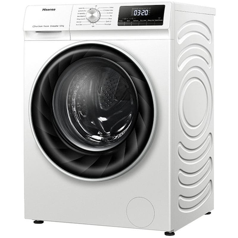 Hisense WDQY9014EVJM 9kg 6kg 1400 Spin Washer Dryer White | Atlantic Electrics - 39477902541023 