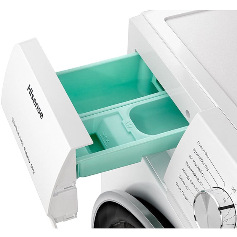 Hisense WDQY9014EVJM 9kg 6kg 1400 Spin Washer Dryer White | Atlantic Electrics