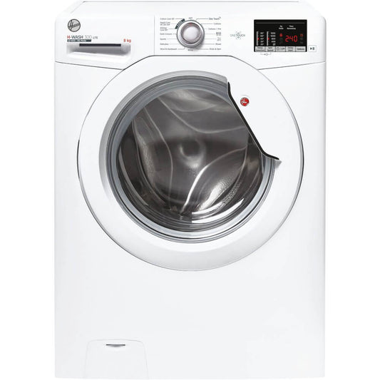 Hoover H3W582DE 8kg 1500 Spin Washing Machine - White | Atlantic Electrics