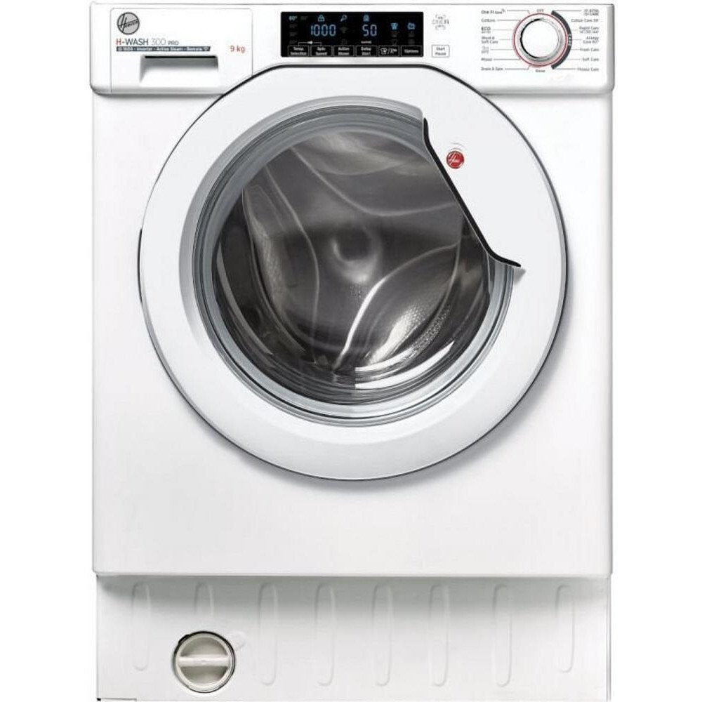 Hoover HBWOS69TAMSE 9 Kg 1600 spin Integrated Washing Machine - White | Atlantic Electrics - 40917044101343 