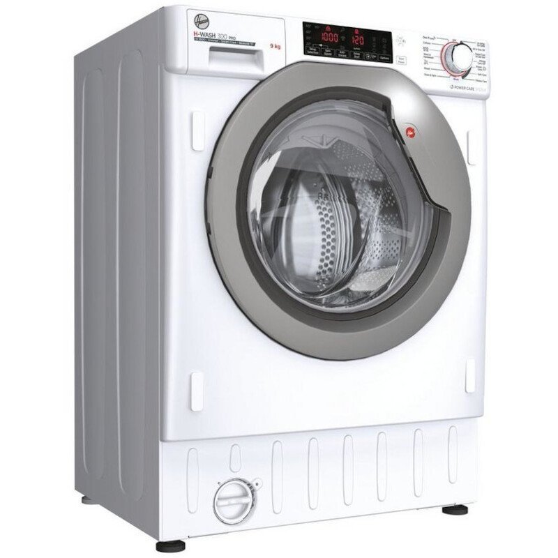 Hoover HBWOS69TAMSE 9 Kg 1600 spin Integrated Washing Machine - White | Atlantic Electrics - 40917044134111 