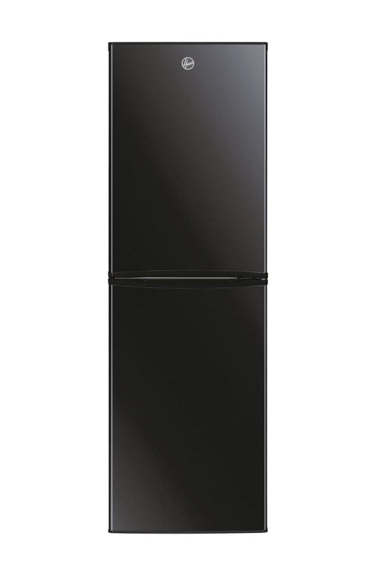 Hoover HHCS517FBK 55cm Static Fridge Freezer - Black | Atlantic Electrics