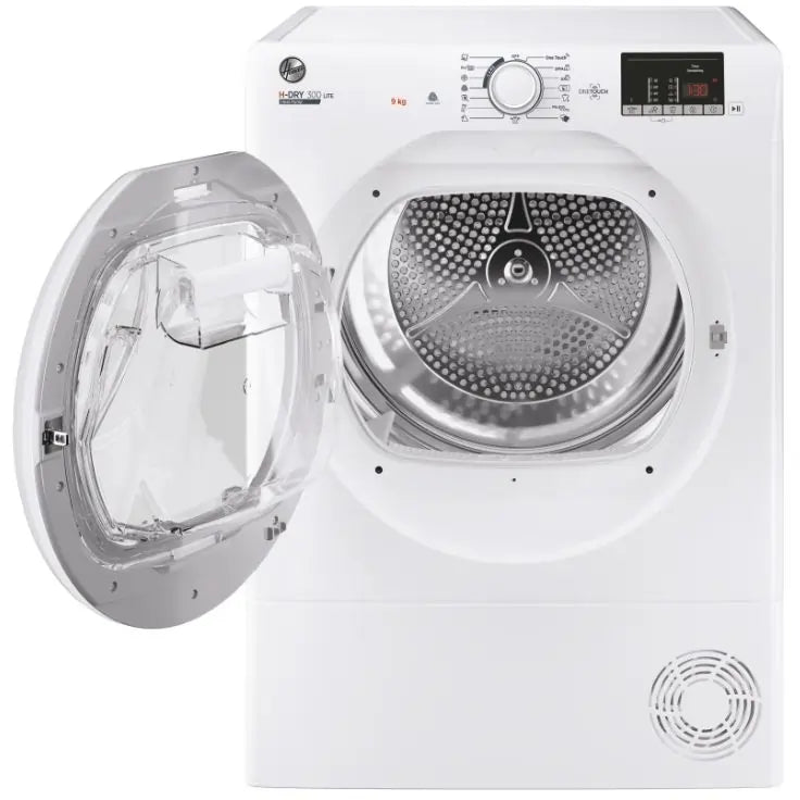 Hoover HLEH9A2DE 9kg Wifi Heat Pump Condenser Dryer in White | Atlantic Electrics