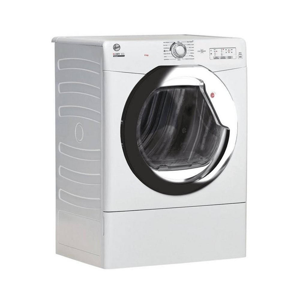 Hoover HLEV8LCG 8kg Vented Tumble Dryer White | Atlantic Electrics