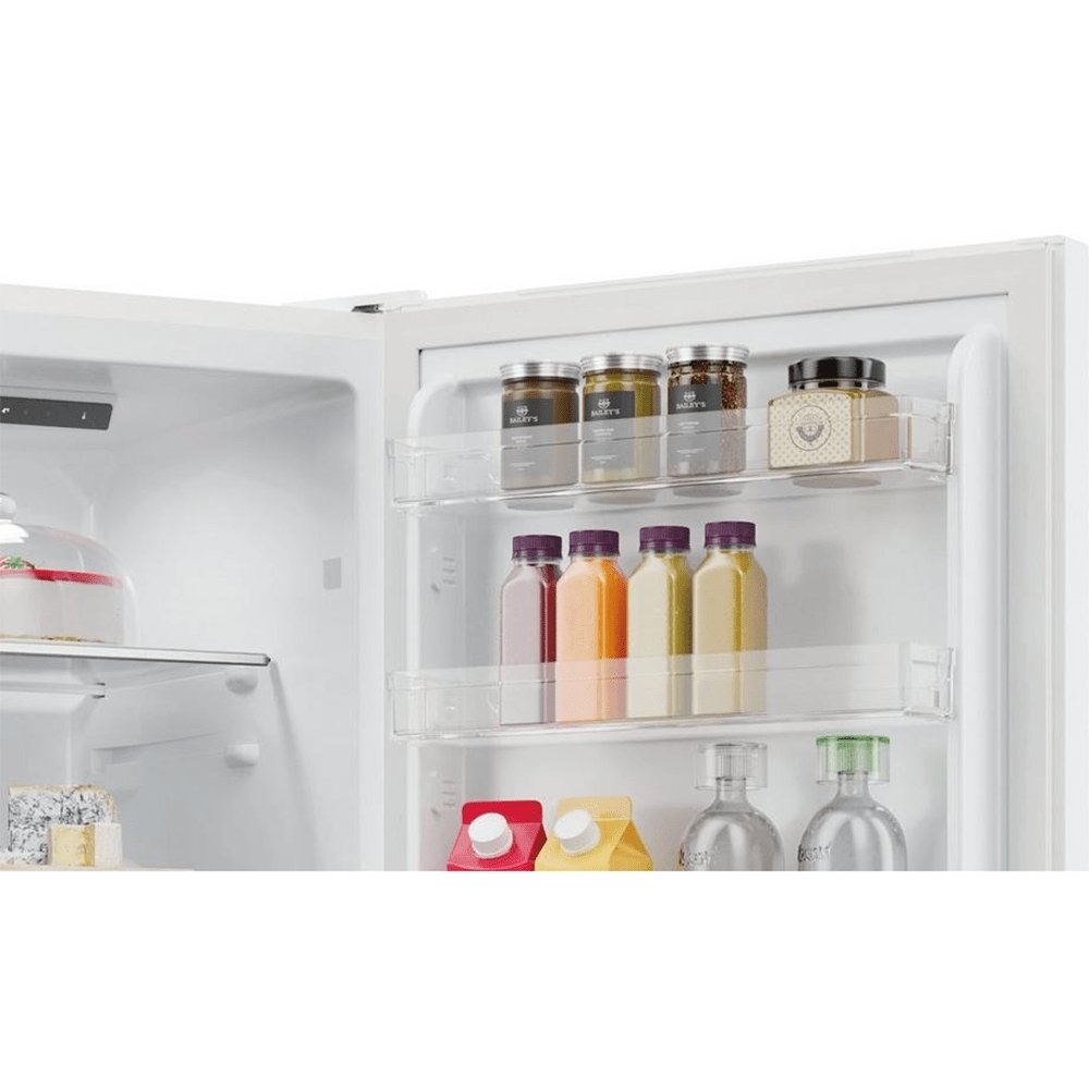 Hoover HVT3CLFCKIHW 54.5cm Static Fridge Freezer White | Atlantic Electrics - 39477906276575 