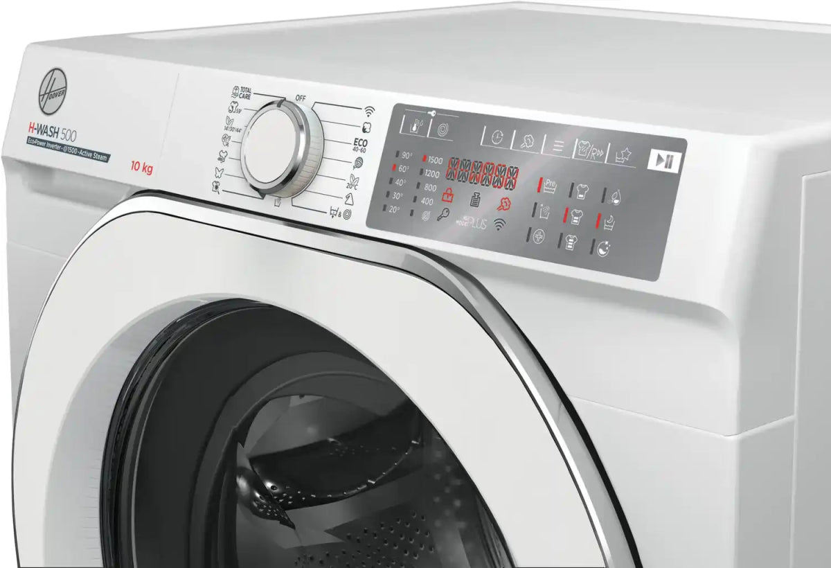 Hoover HWB510AMC 10kg 1500 Spin Washing Machine with Active Care White | Atlantic Electrics