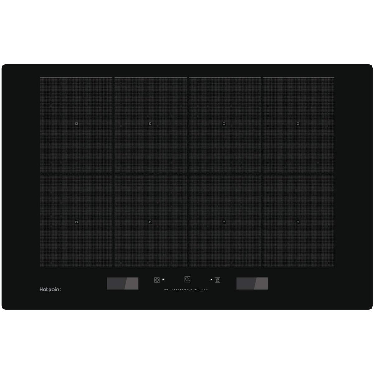 Hotpoint ACP778CBA 77cm Induction Hob in Black 4 Zone | Atlantic Electrics