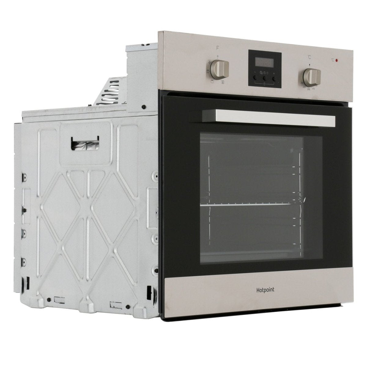 Hotpoint AOY54CIX 65 Liters Built In Electric Single Oven - Inox | Atlantic Electrics