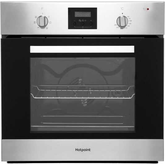 Hotpoint AOY54CIX 65 Liters Built In Electric Single Oven - Inox | Atlantic Electrics