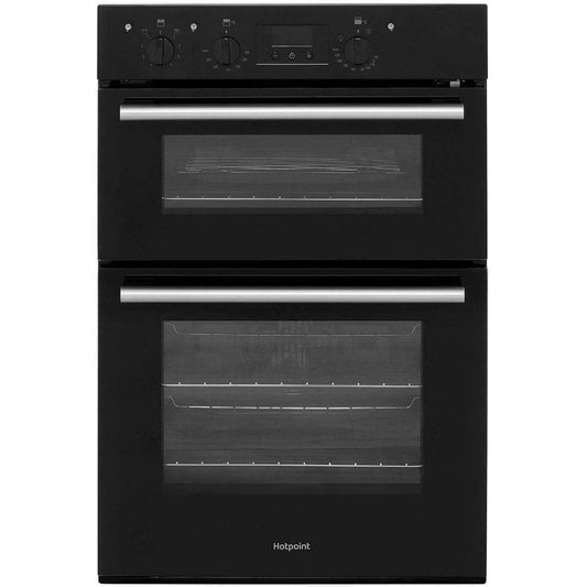 Hotpoint Class 2 DD2540BL Built In Electric Double Oven - Black - A/A Rated | Atlantic Electrics