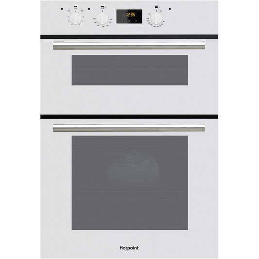 Hotpoint Class 2 DD2540WH Built In Electric Double Oven - White - A/A Rated | Atlantic Electrics