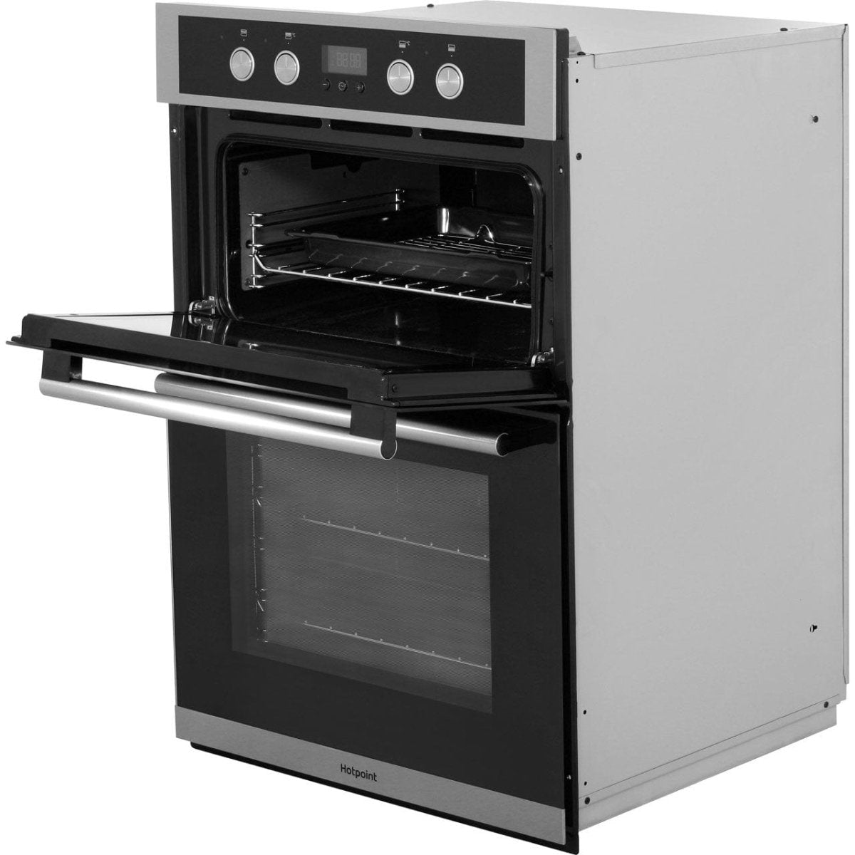 Hotpoint Class 2 DD2844CIX Built In Electric Double Oven - Stainless Steel | Atlantic Electrics