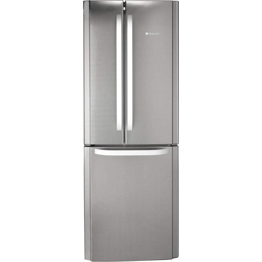 Hotpoint FFU3DX Technology Frost Free 60-40 Freestanding Fridge Freezer With French-style Doors - Inox Stainless Steel | Atlantic Electrics