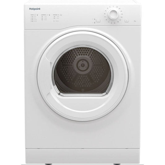 Hotpoint H1D80WUK 8Kg Freestanding Air vented Tumble Dryer in White | Atlantic Electrics