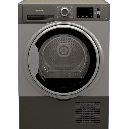 Hotpoint H3D91GSUK Freestanding Condenser Tumble Dryer 9kg Graphite | Atlantic Electrics