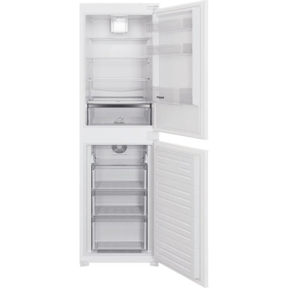 Hotpoint HBC185050F1 230 Litre Built-In 50/50 Split Fridge Freezer, Frost Free - 54cm Wide | Atlantic Electrics