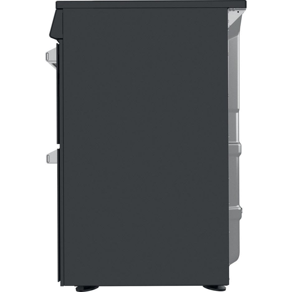 Hotpoint HDT67I9HM2C 60cm Electric Cooker in Black Double Oven Induction Hob | Atlantic Electrics - 39477938651359 