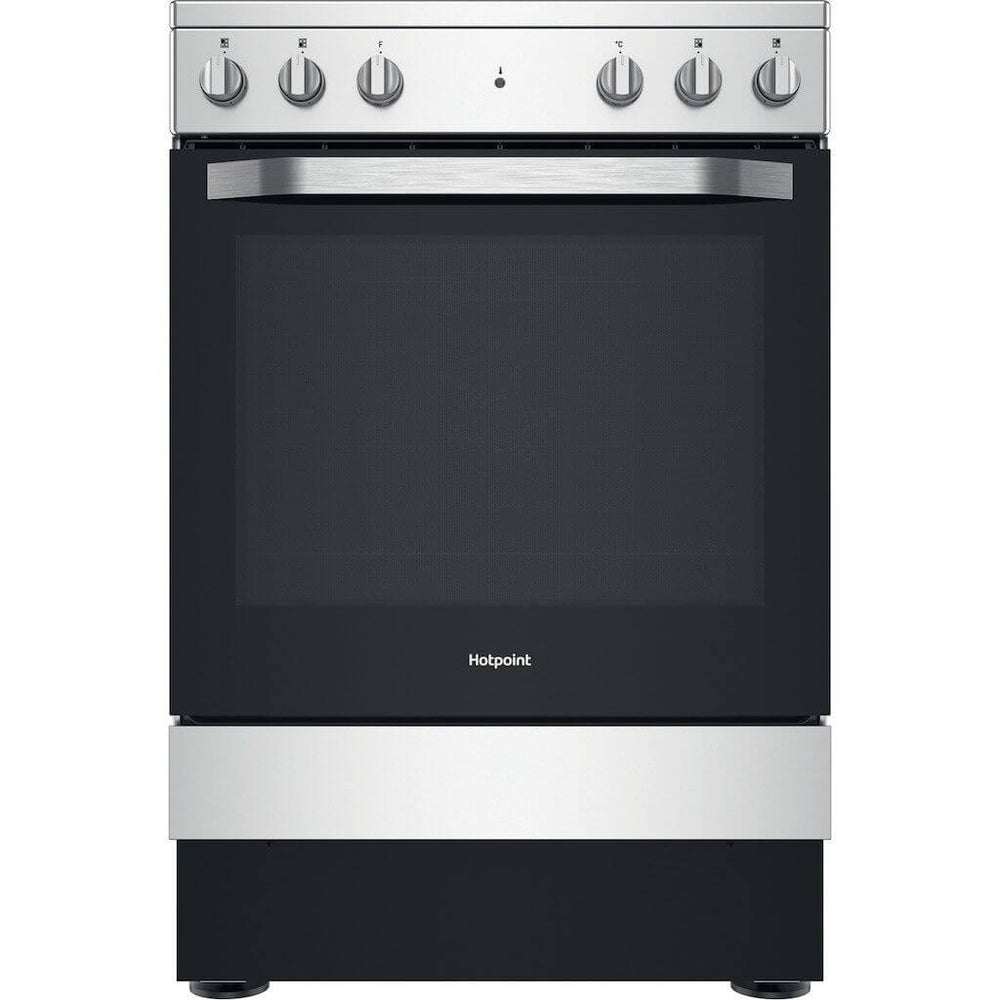 Hotpoint HS67V5KHX Electric Freestanding Cooker: 60Cm - Inox | Atlantic Electrics - 39478010904799 