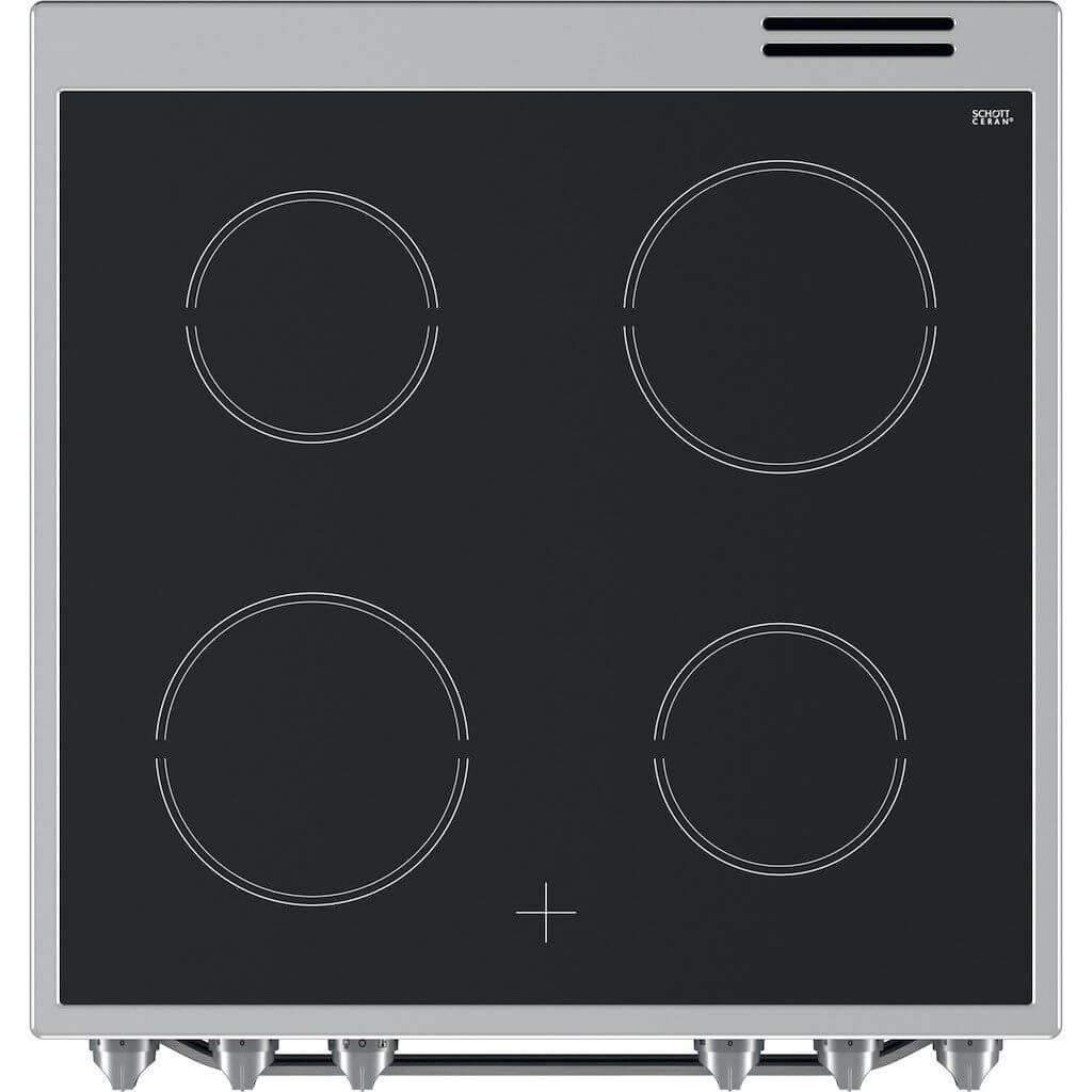 Hotpoint HS67V5KHX Electric Freestanding Cooker: 60Cm - Inox | Atlantic Electrics