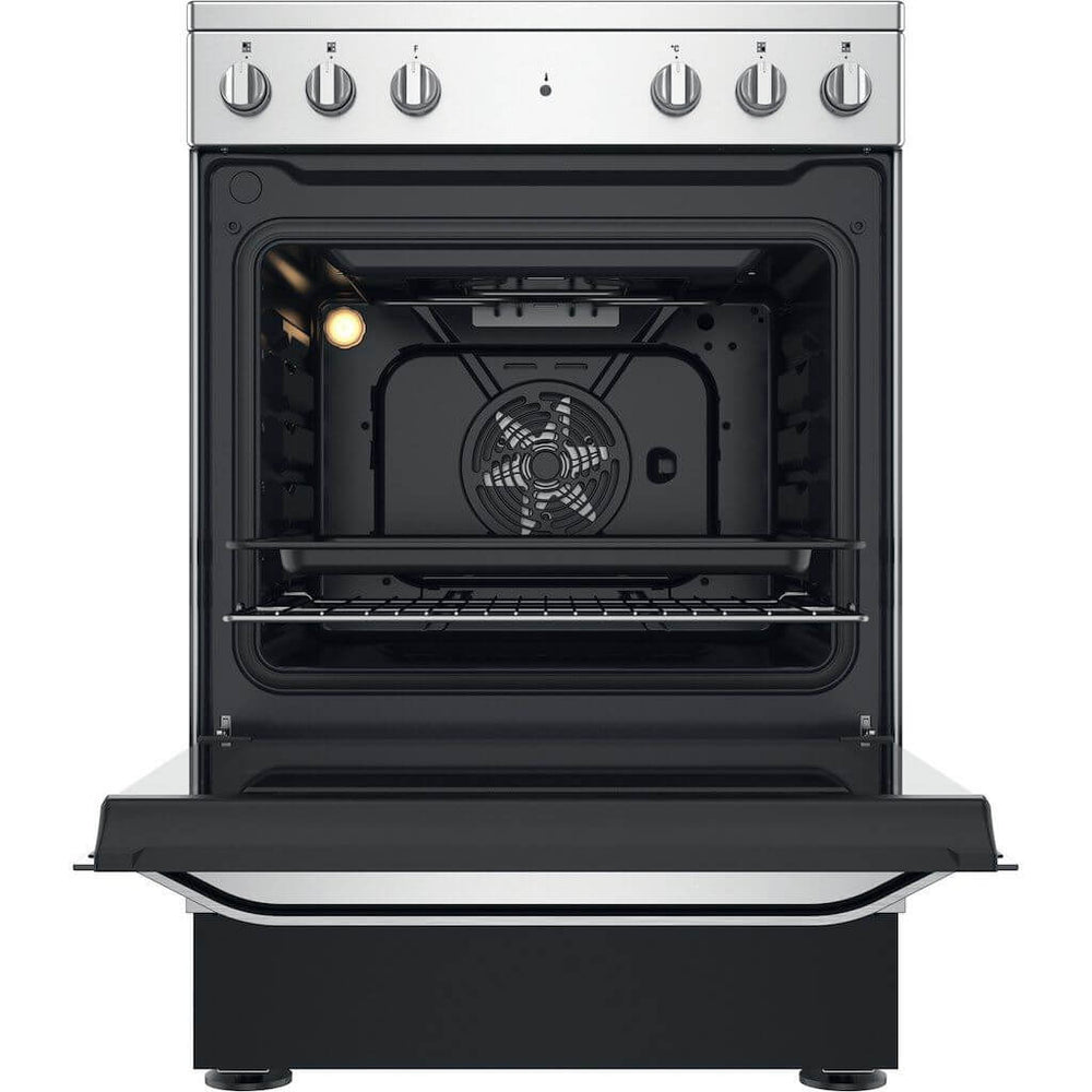 Hotpoint HS67V5KHX Electric Freestanding Cooker: 60Cm - Inox | Atlantic Electrics - 39478011101407 