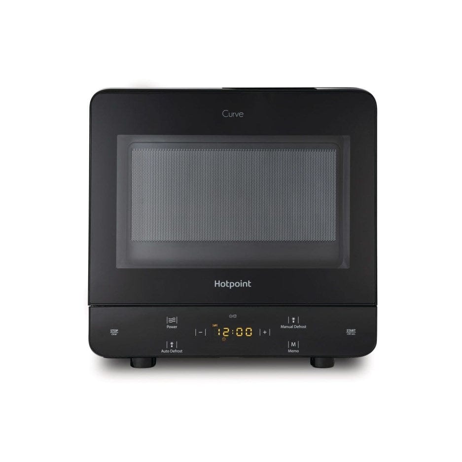 Hotpoint MWH1331B XtraSpace Curve 13L Digital Microwave Oven - Black | Atlantic Electrics