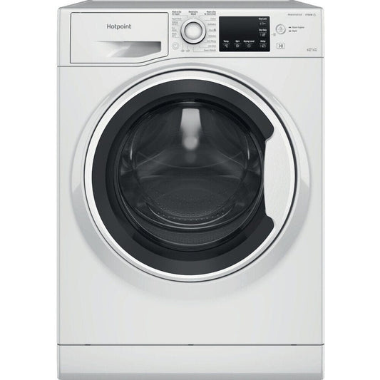 Hotpoint NDBE9635WUK 9Kg+6Kg 1400 Spin Washer Dryer - White | Atlantic Electrics