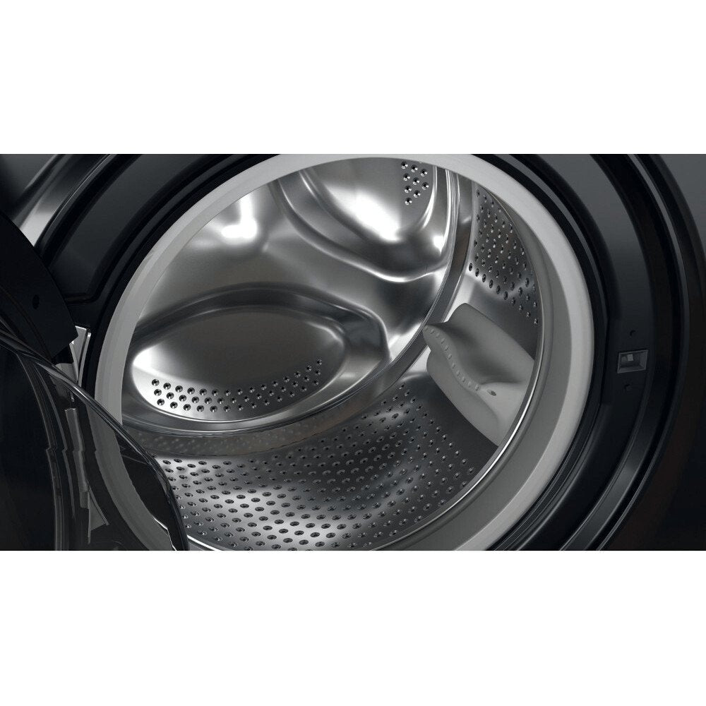 Hotpoint NSWF945CBSUKN 9kg Washing Machine with 1400 rpm, 59.5cm Wide - Black | Atlantic Electrics - 39478029091039 