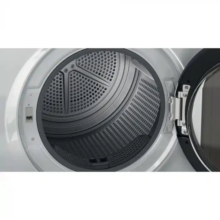 Hotpoint NTM1192SSK Freestanding 9kg Heat Pump Tumble Dryer in - Silver | Atlantic Electrics - 40452176838879 
