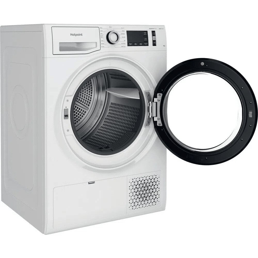 Hotpoint NTSM1192SKUK 9kg Heat Pump Tumble Dryer White | Atlantic Electrics - 39478033744095 