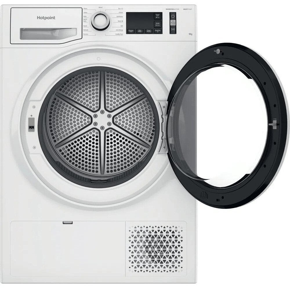 Hotpoint NTSM1192SKUK 9kg Heat Pump Tumble Dryer White | Atlantic Electrics