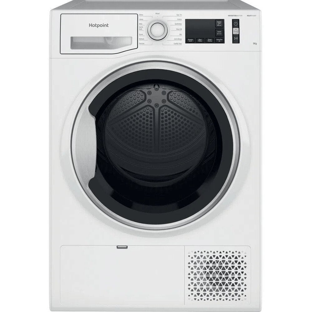 Hotpoint NTSM1192SKUK 9kg Heat Pump Tumble Dryer White | Atlantic Electrics - 39478033645791 