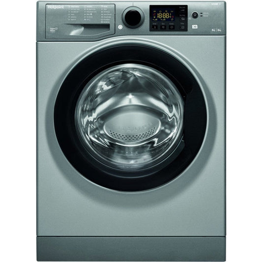 Hotpoint RDG8643GKUKN Futura 8kg Wash 6kg Dry 1400rpm Freestanding Washer Dryer Graphite | Atlantic Electrics