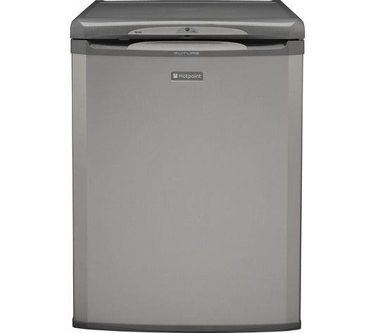 Hotpoint RLA36G 60cm Wide Freestanding Under Counter Larder Fridge - Graphite | Atlantic Electrics