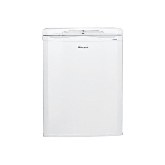 Hotpoint RLA36P 150 Litre Freestanding Under Counter Larder Fridge 85cm Tall Antibacterial Lining 60cm Wide - White | Atlantic Electrics