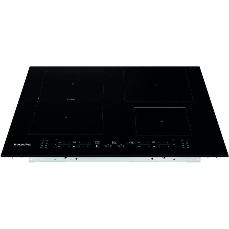 Hotpoint TB7960CBF 60cm Four Zone Induction Hob WIth Flexi Zone - Black | Atlantic Electrics - 39478049931487 