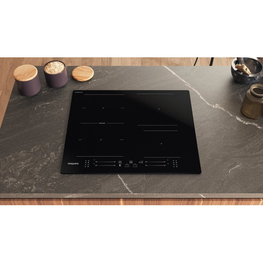 Hotpoint TS3560FCPNE CleanProtect 59cm Induction Hob - Black | Atlantic Electrics - 40560947364063 