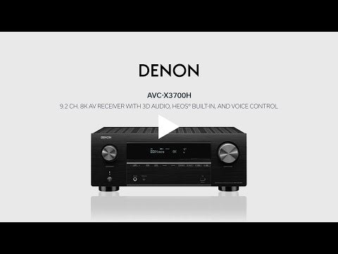 Denon AVCX3700H 9.2ch Network AV Amplifier Black