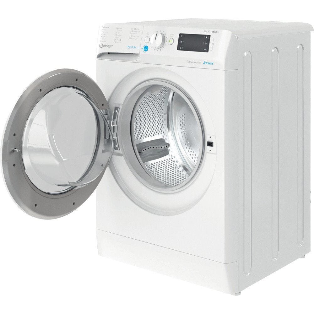 Indesit BDE96436XWUKN 9Kg / 6Kg Washer Dryer With 1400 Rpm - White | Atlantic Electrics