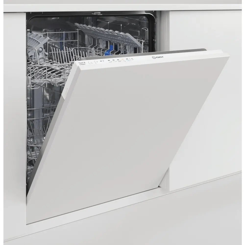 Indesit D2I HL326 UK Built-In Fully Integrated Dishwasher - White | Atlantic Electrics