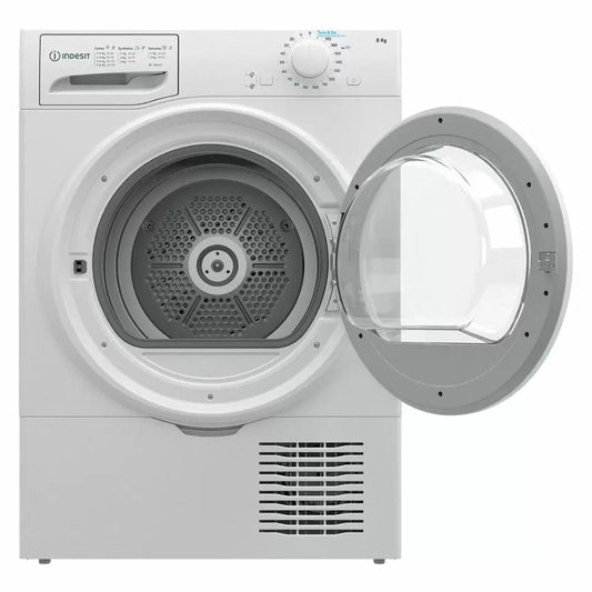 Indesit I2D81WUK 8Kg Freestanding Condenser Tumble Dryer - White | Atlantic Electrics