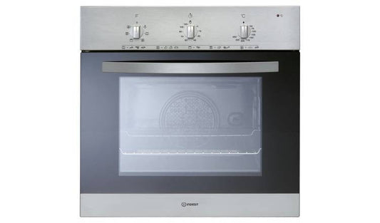 Indesit IFV5Y0IX 56L 60cm Single Electric Fan Oven Stainless Steel | Atlantic Electrics