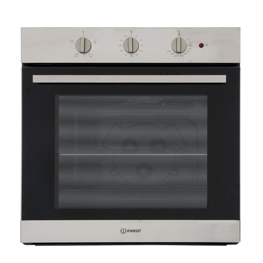 Indesit IFW6230IXUK Four Function Electric Built-in Single Oven - Stainless Steel | Atlantic Electrics